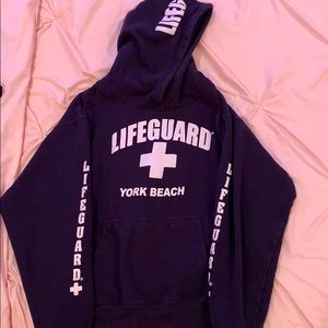 York Beach Life Guard Hoodie
